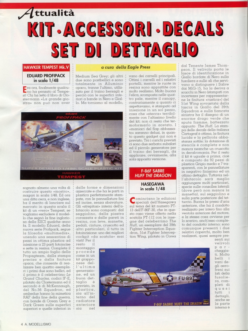 Aerei Modellismo 1997-11